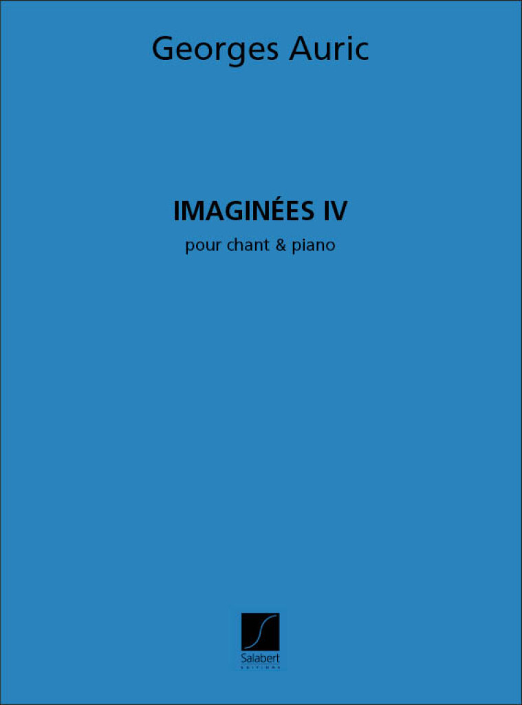 Imaginées IV Chant-Piano